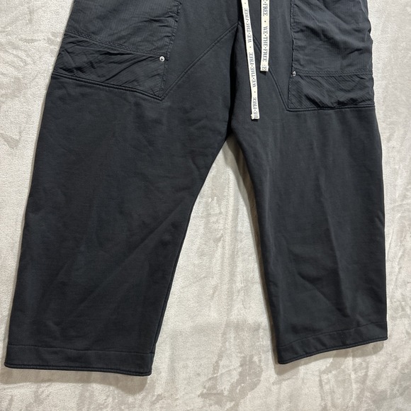 WE THE FREE Jet Set Women's XL Black Wide Leg Ankle Length Lounge Sweatpants NWT - Picture 7 of 15